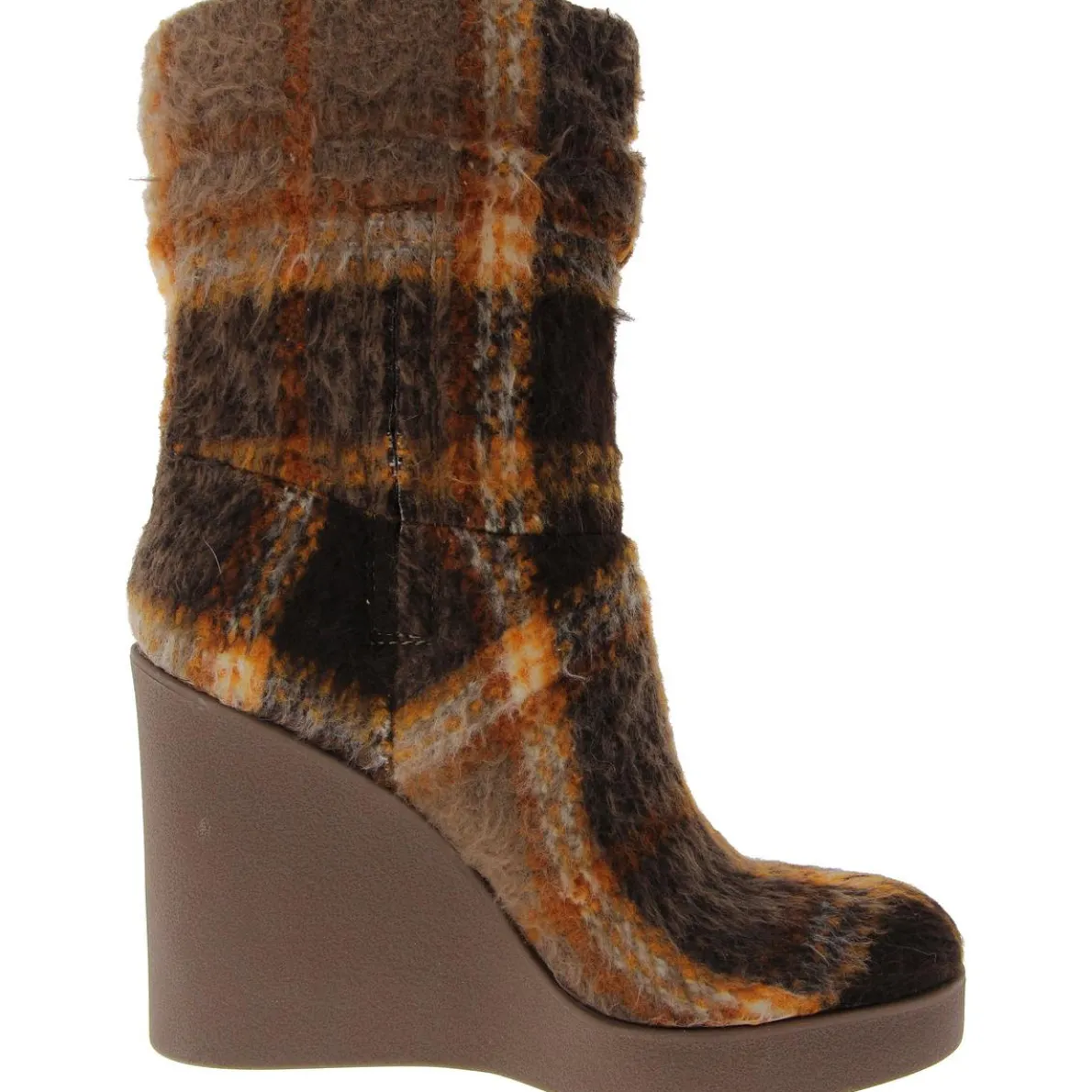 Mynette Suede Pull On Mid-Calf Boots