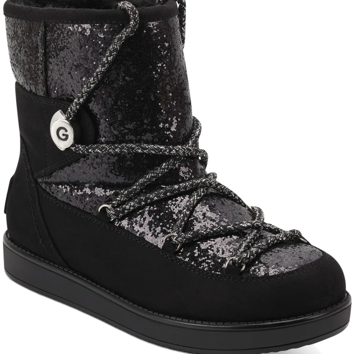 Aylan Glitter Booties
