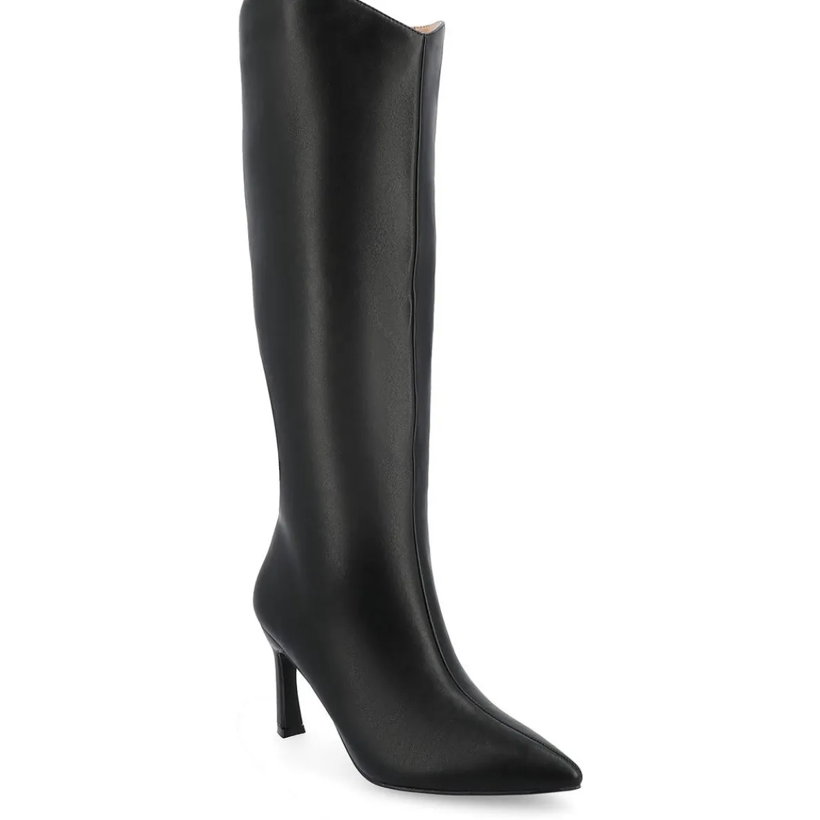 Rehela Pull On Pointed Toe Knee-High Boots