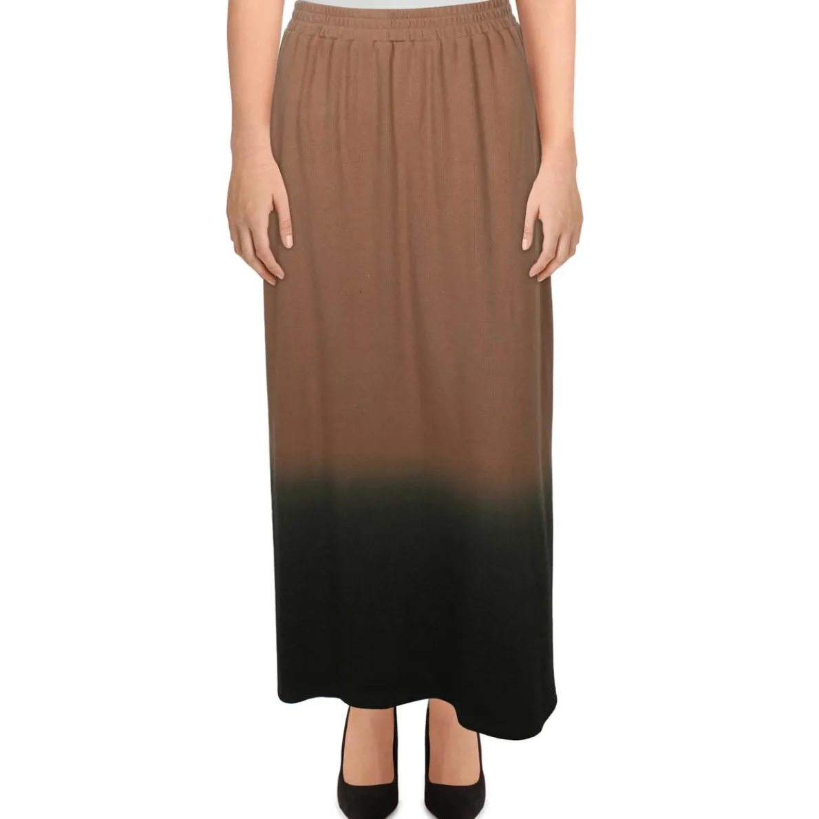 Ribbed knit Long Maxi Skirt