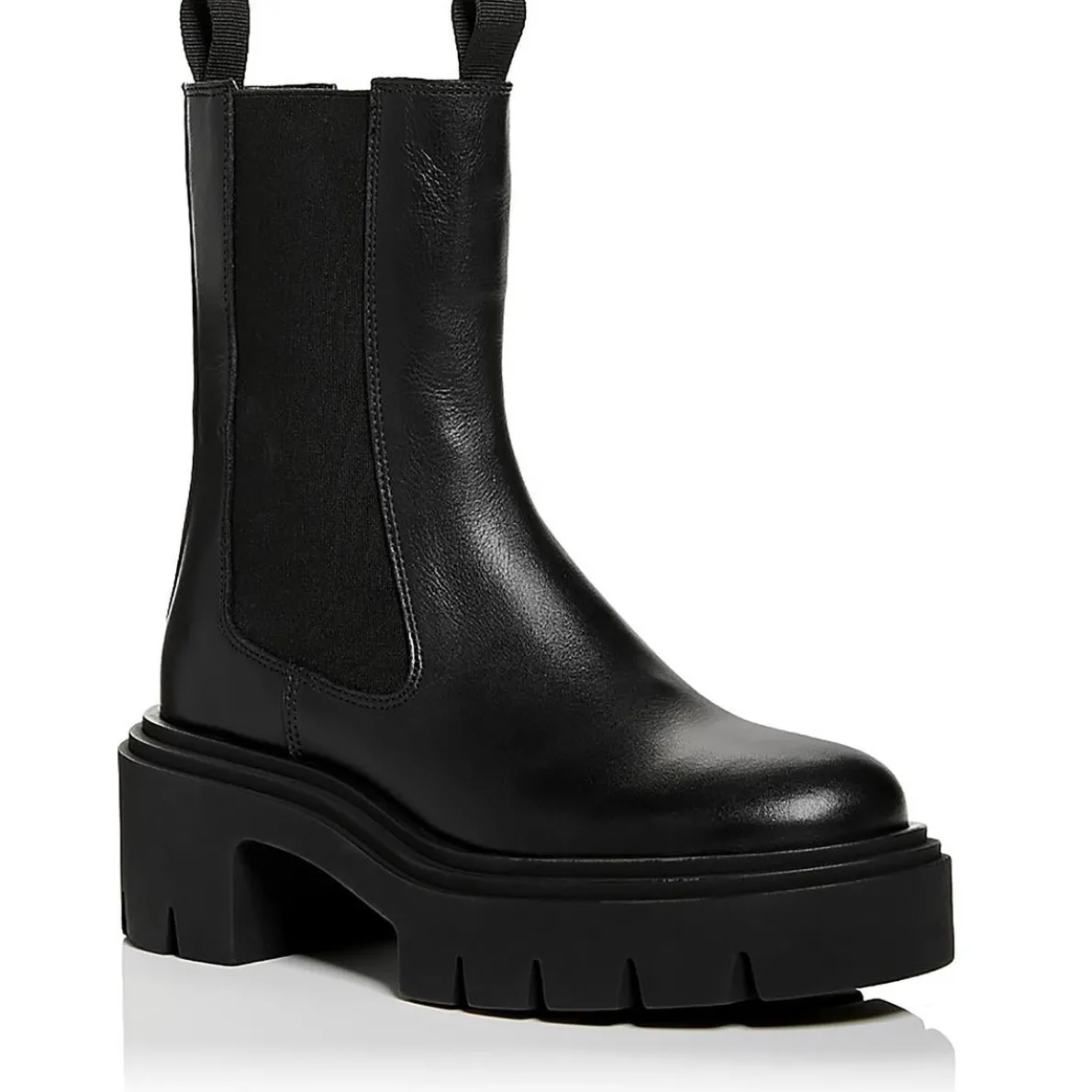 Rowen Laceless Leather Motorcycle Boots