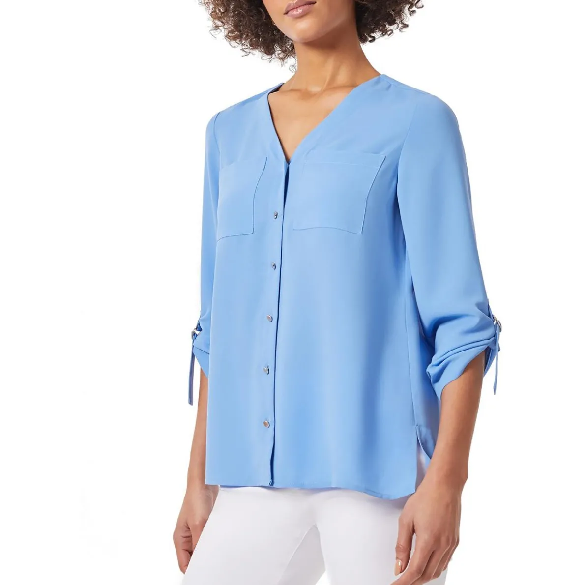 Button-Down Work Wear Button-Down Top