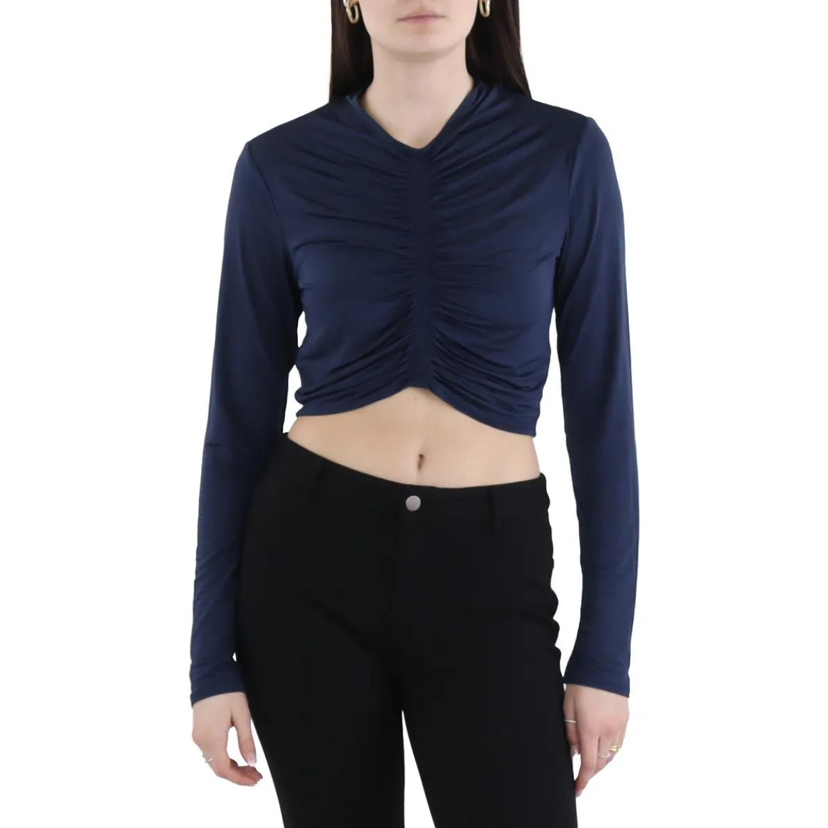 Ruched Cropped