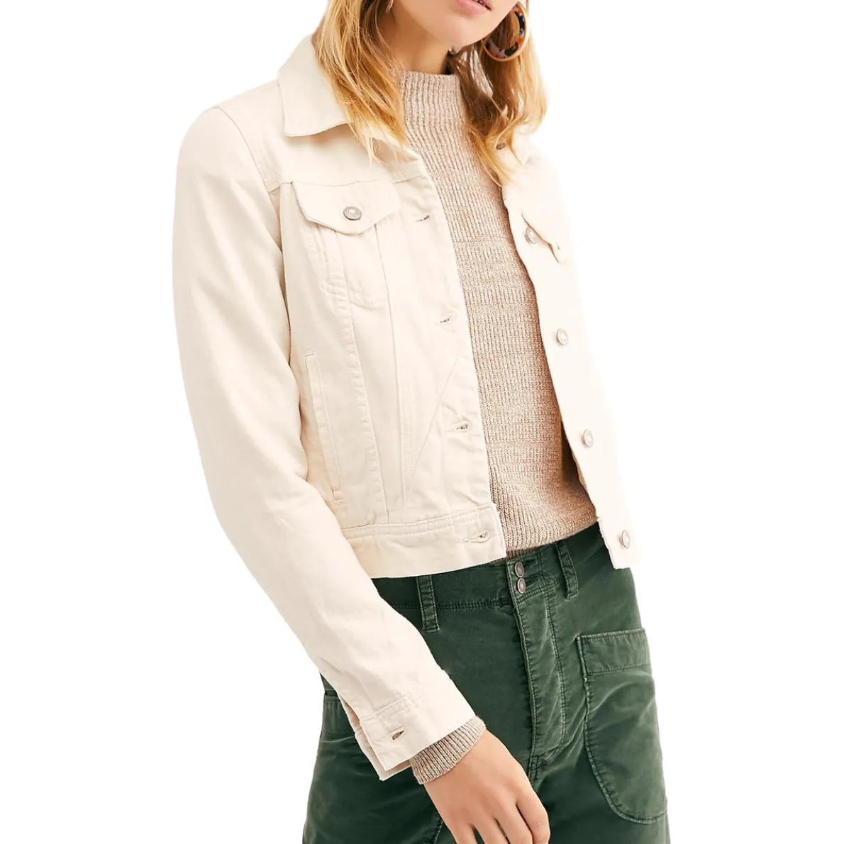 Rumors Short Casual Denim Jacket