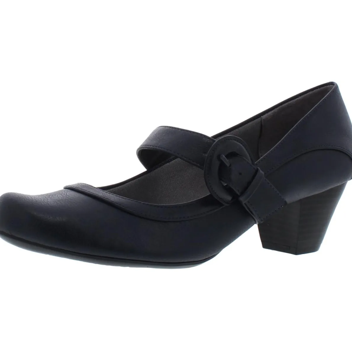 Rozz Cushioned Footbed Strap Mary Jane Heels
