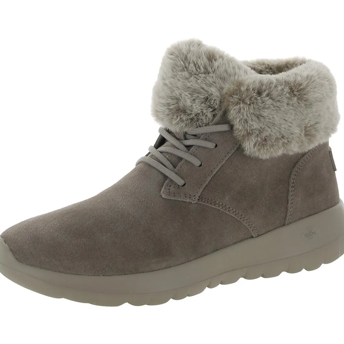 Plush Dreams Leather Faux Fur Winter & Snow Boots