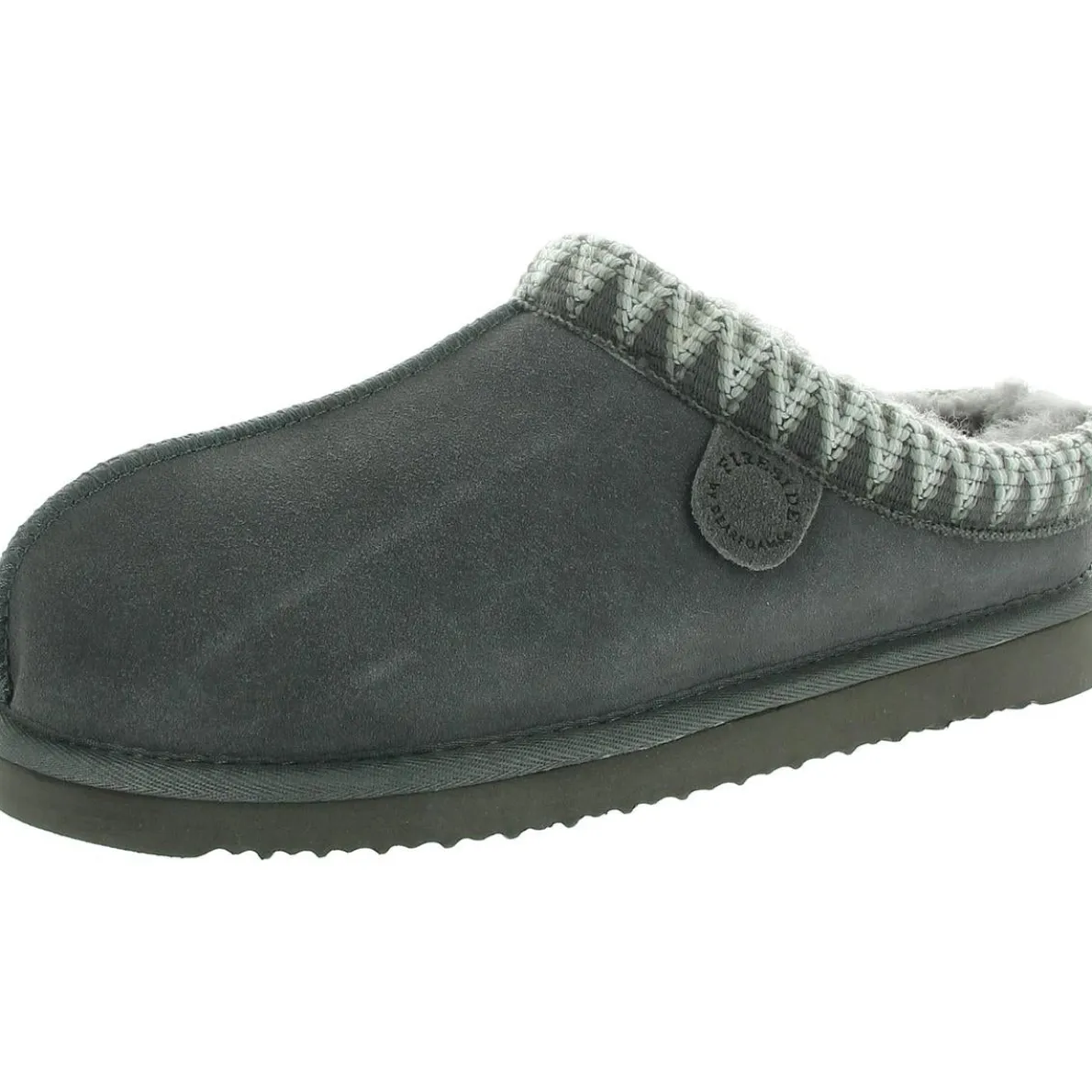 Faux Fur Suede Slide Slippers