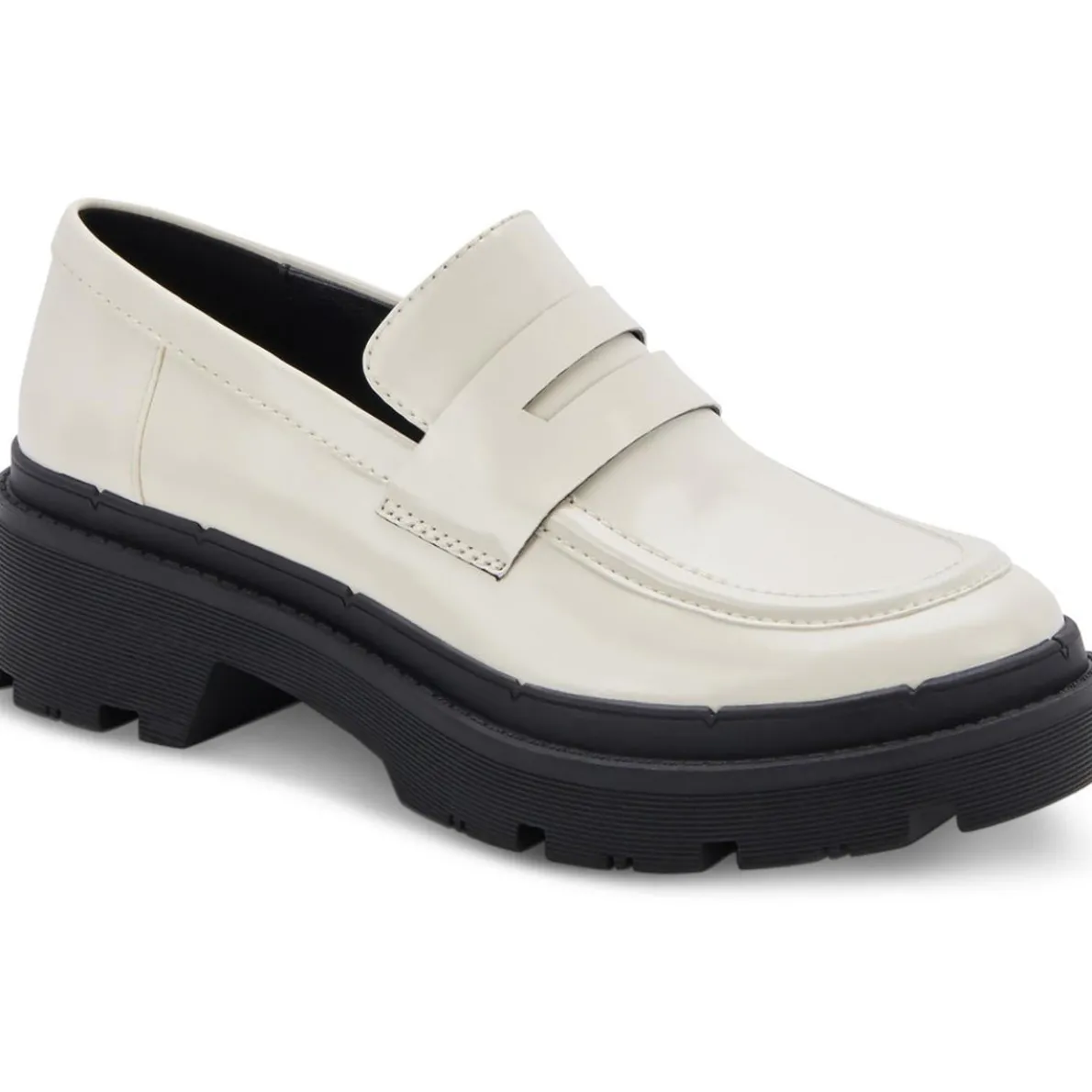 Saanvi Waterproof Chunky Loafer Heels