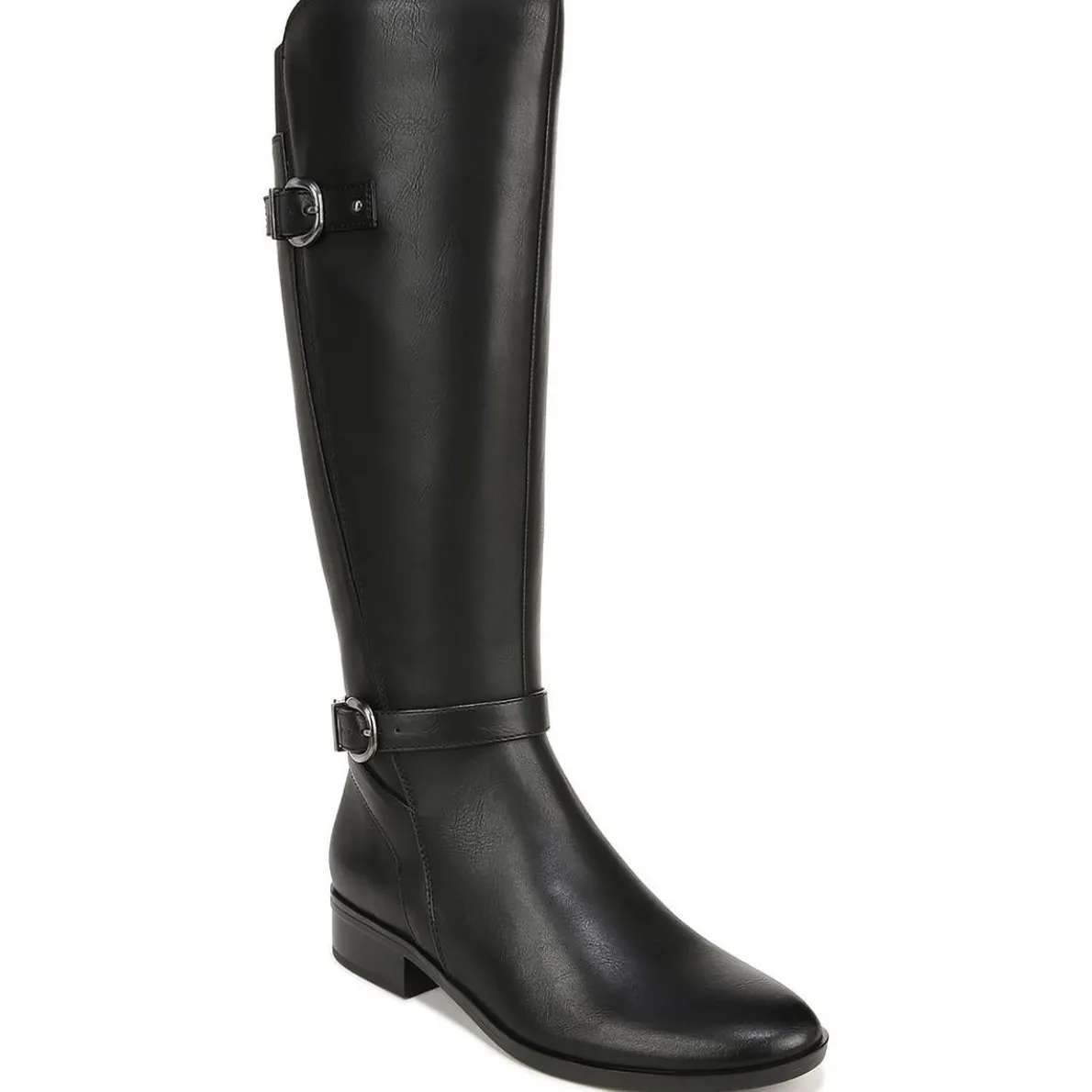 Sahara Faux Leather Knee-High Boots