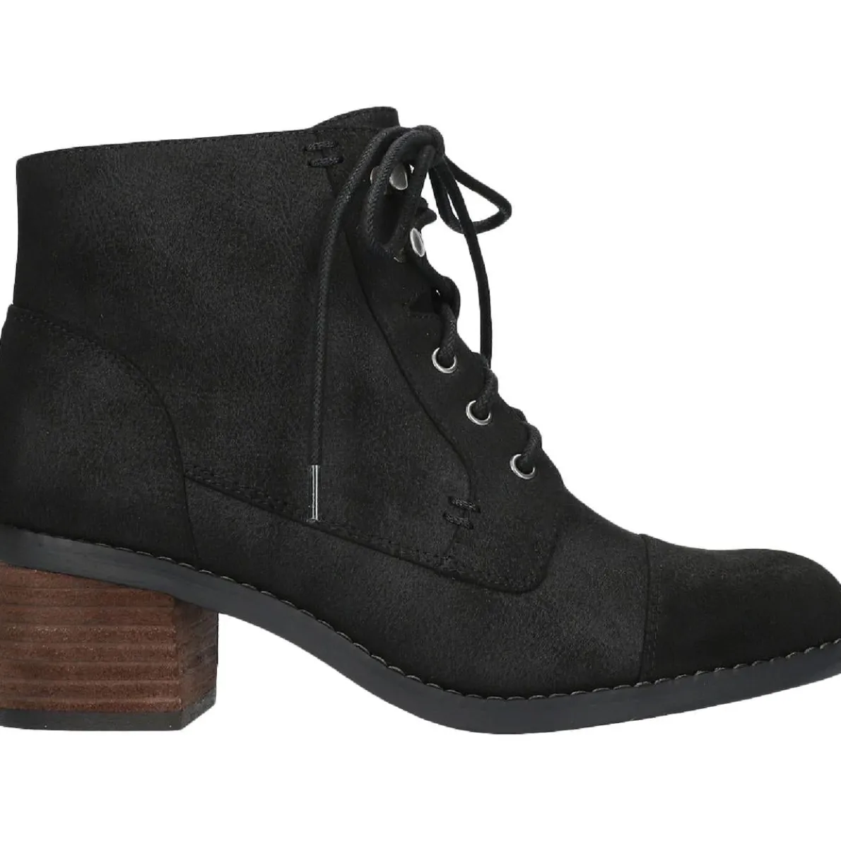 Sarina Padded Insole Ankle Combat & Lace-up Boots
