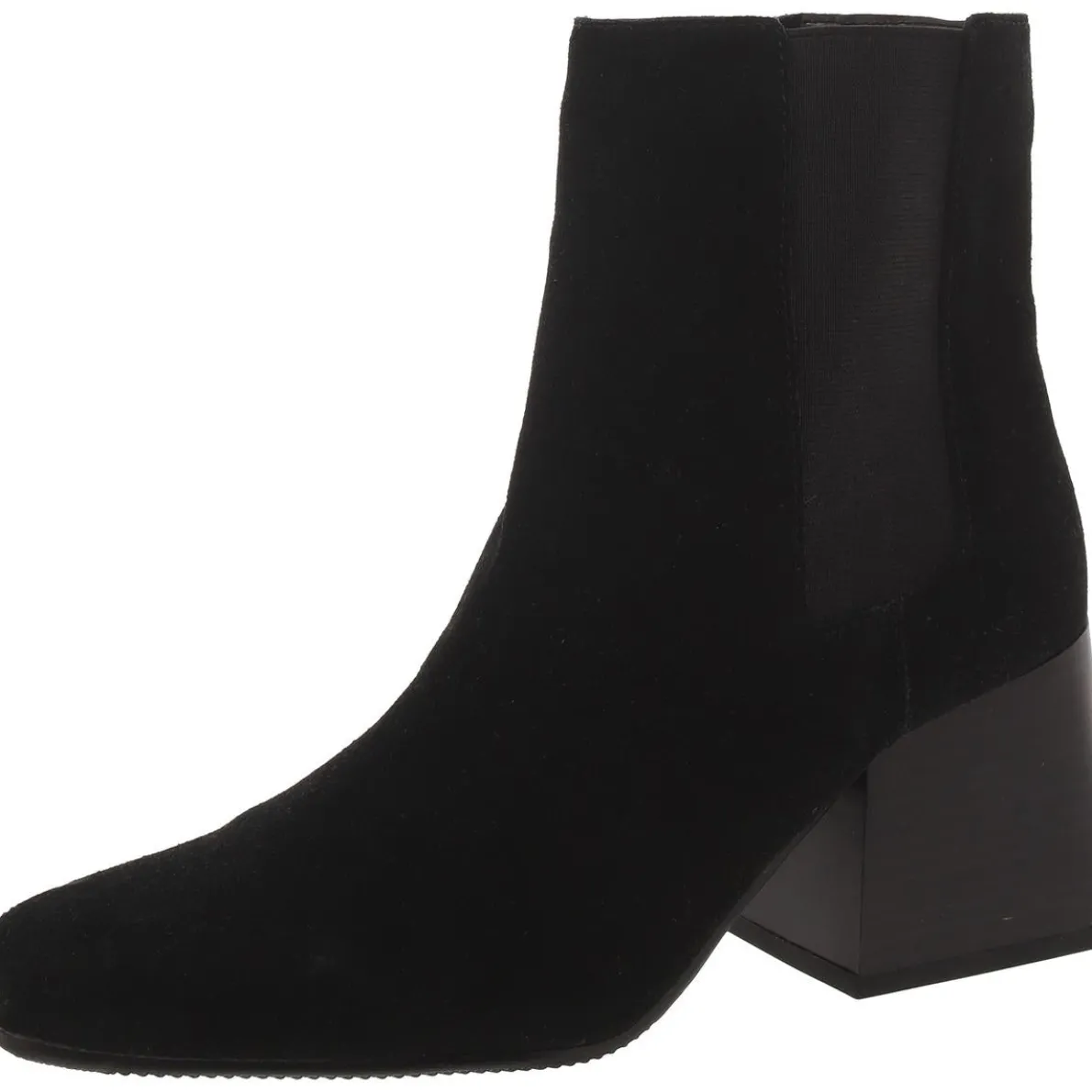 Scarlette Suede Square Toe Ankle Boots