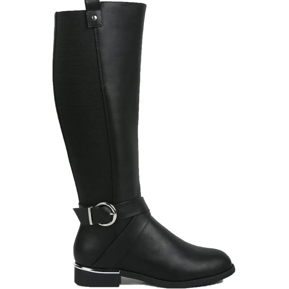 SH2555 Buckle Mid-Calf Boots