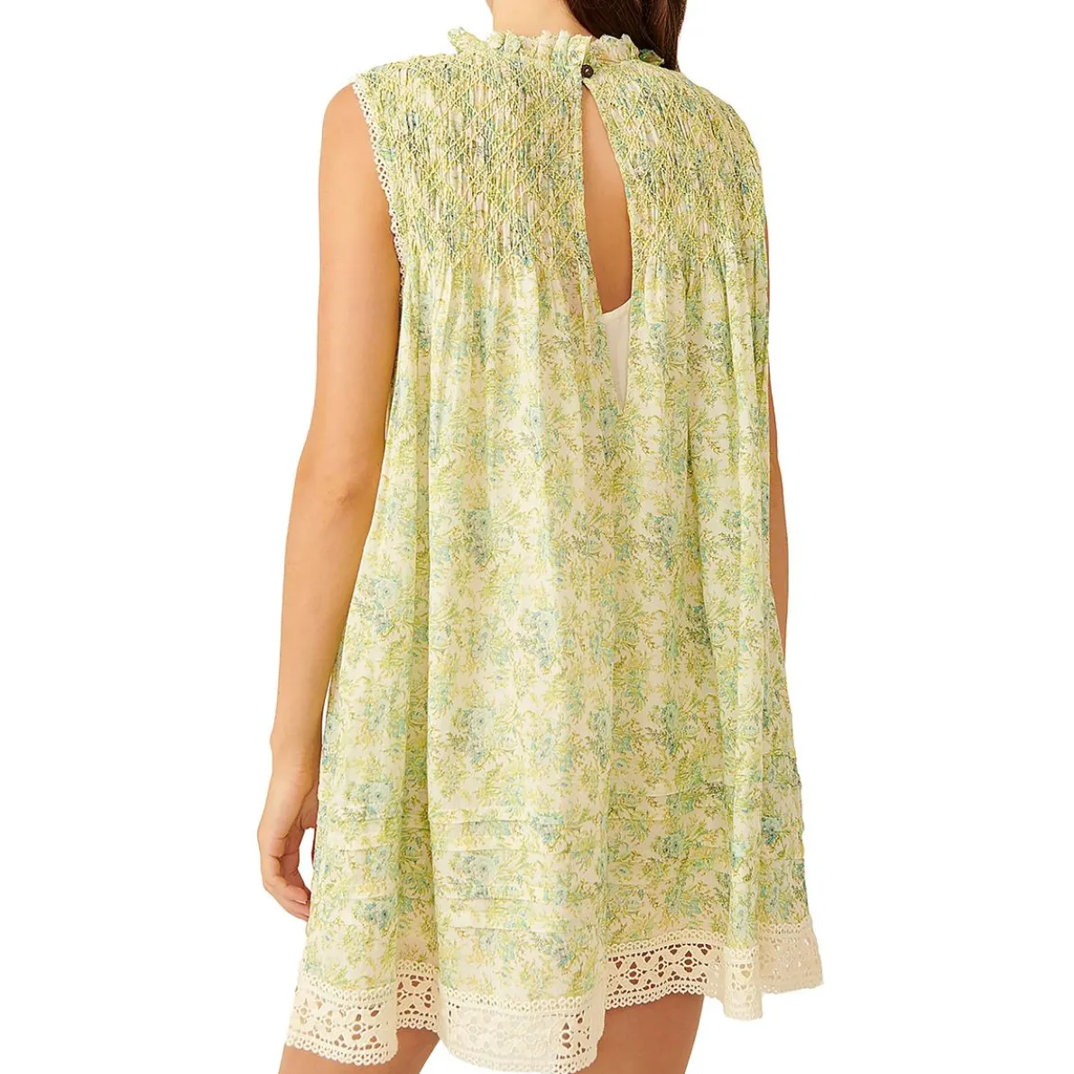 Shea Floral Print Mini Mini Dress