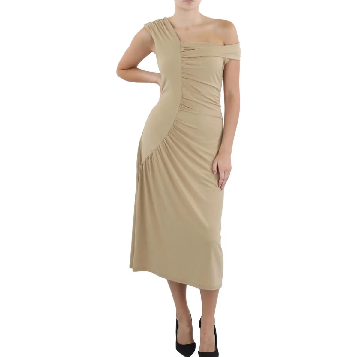 Shirred Bodycon Dress
