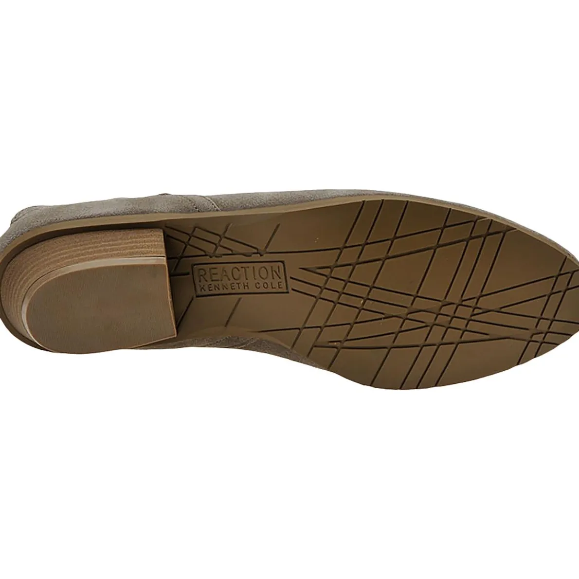 Sideway Suede Stacked Block Heel Ankle Boots