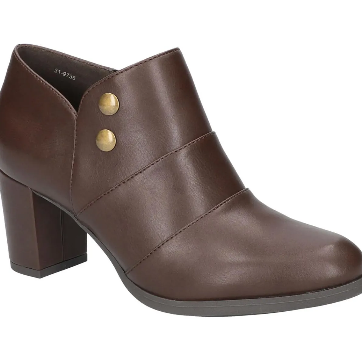 LEILANI Laceless Faux Leather Booties