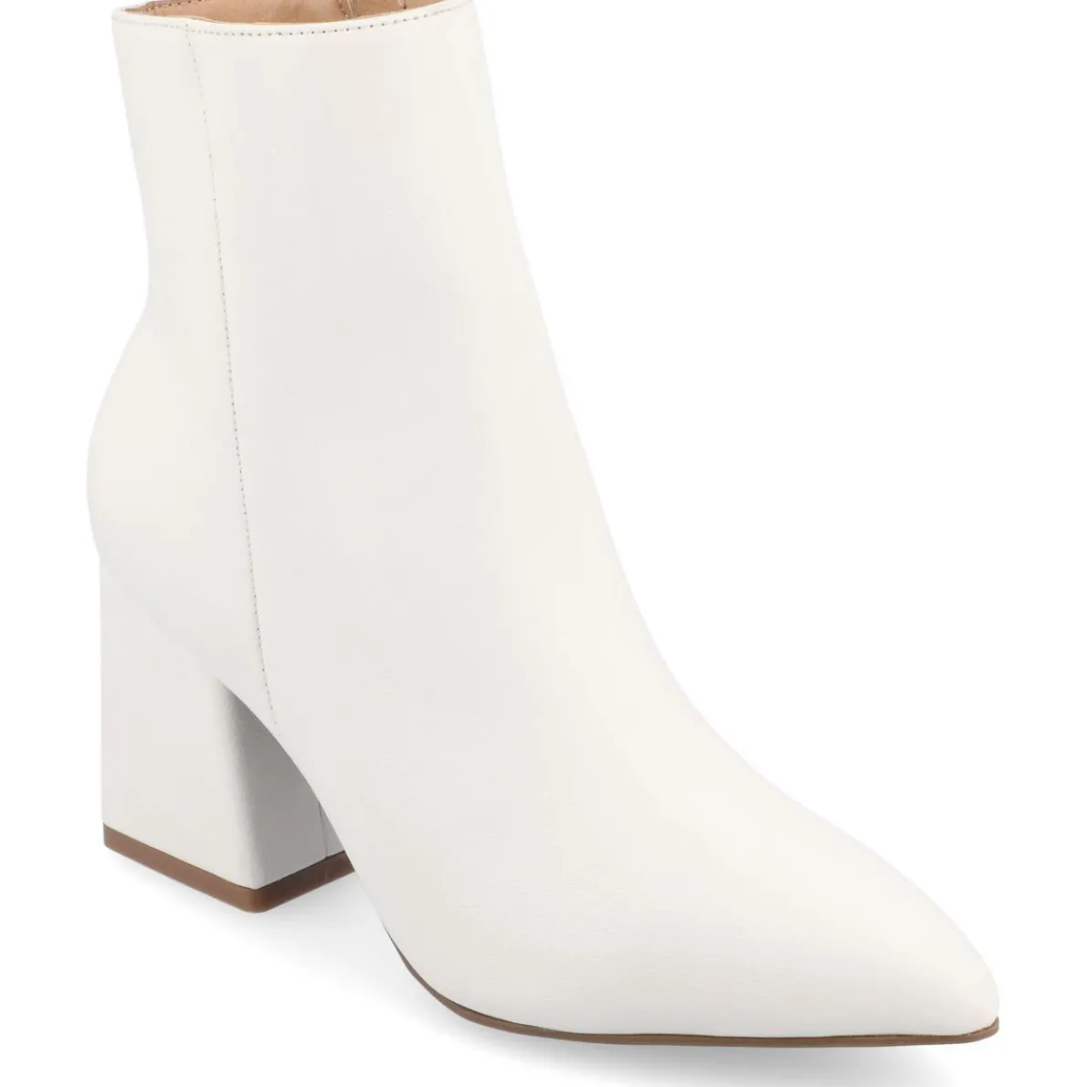 Zipper Faux Suede Booties