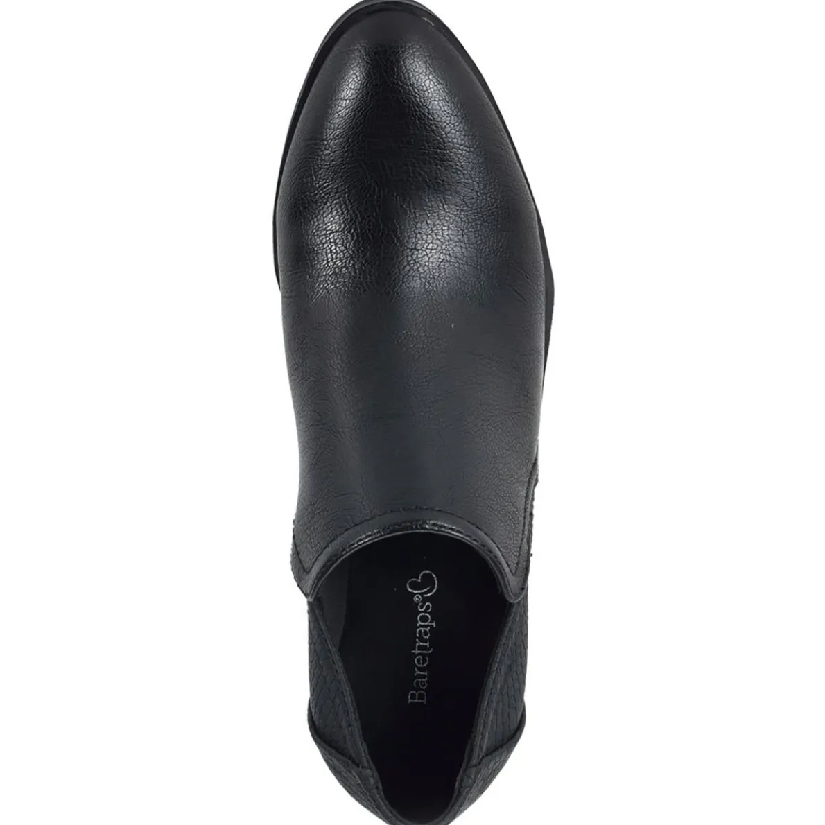 SLAINE Faux Leather Animal Print Shooties