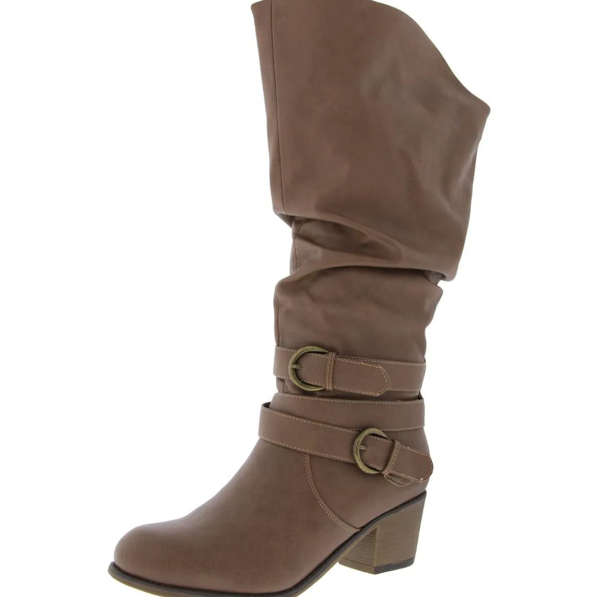 Slouchy Knee-High Boots