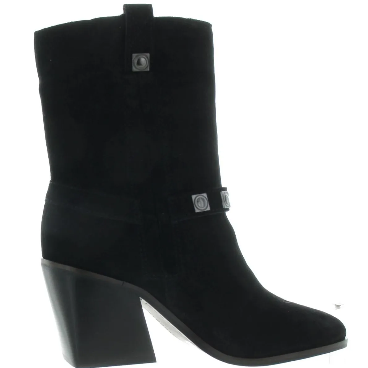 sogn Buckle Leather Cowboy, Western Boots