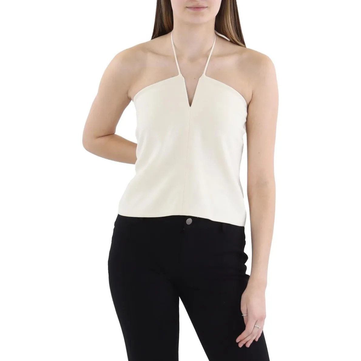 Solid Halter Top