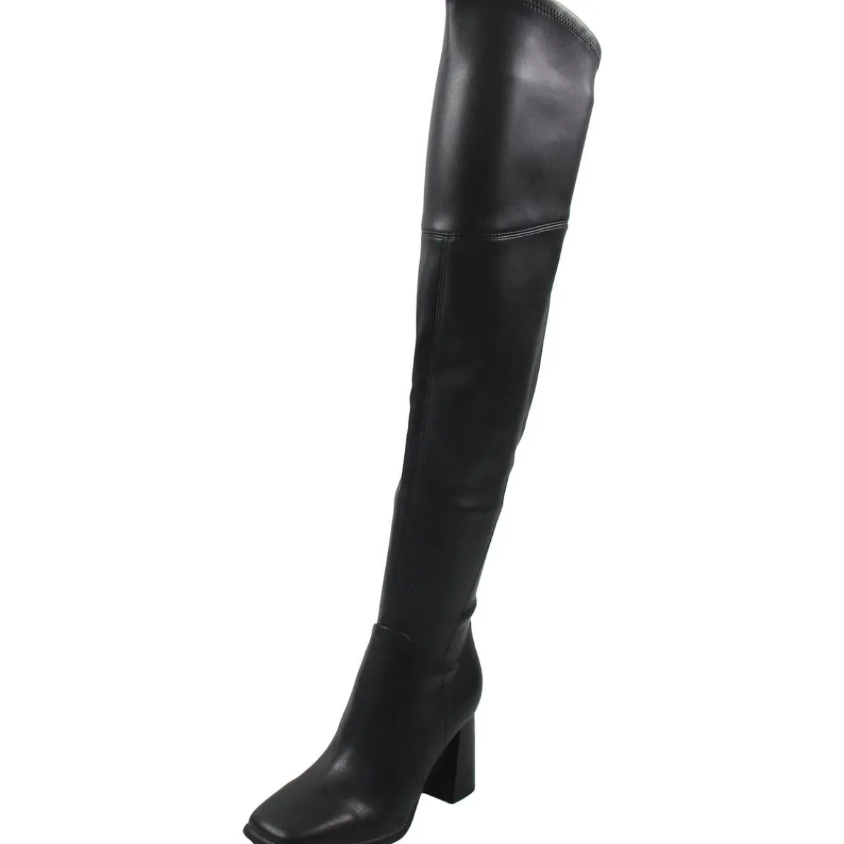 Solid Over-The-Knee Boots