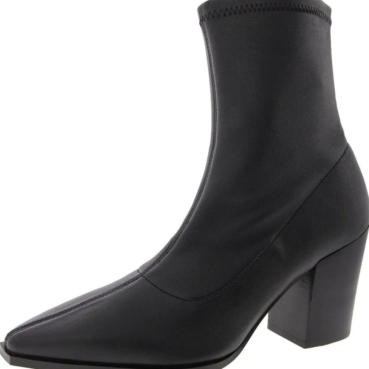 Solid Leather Ankle Boots