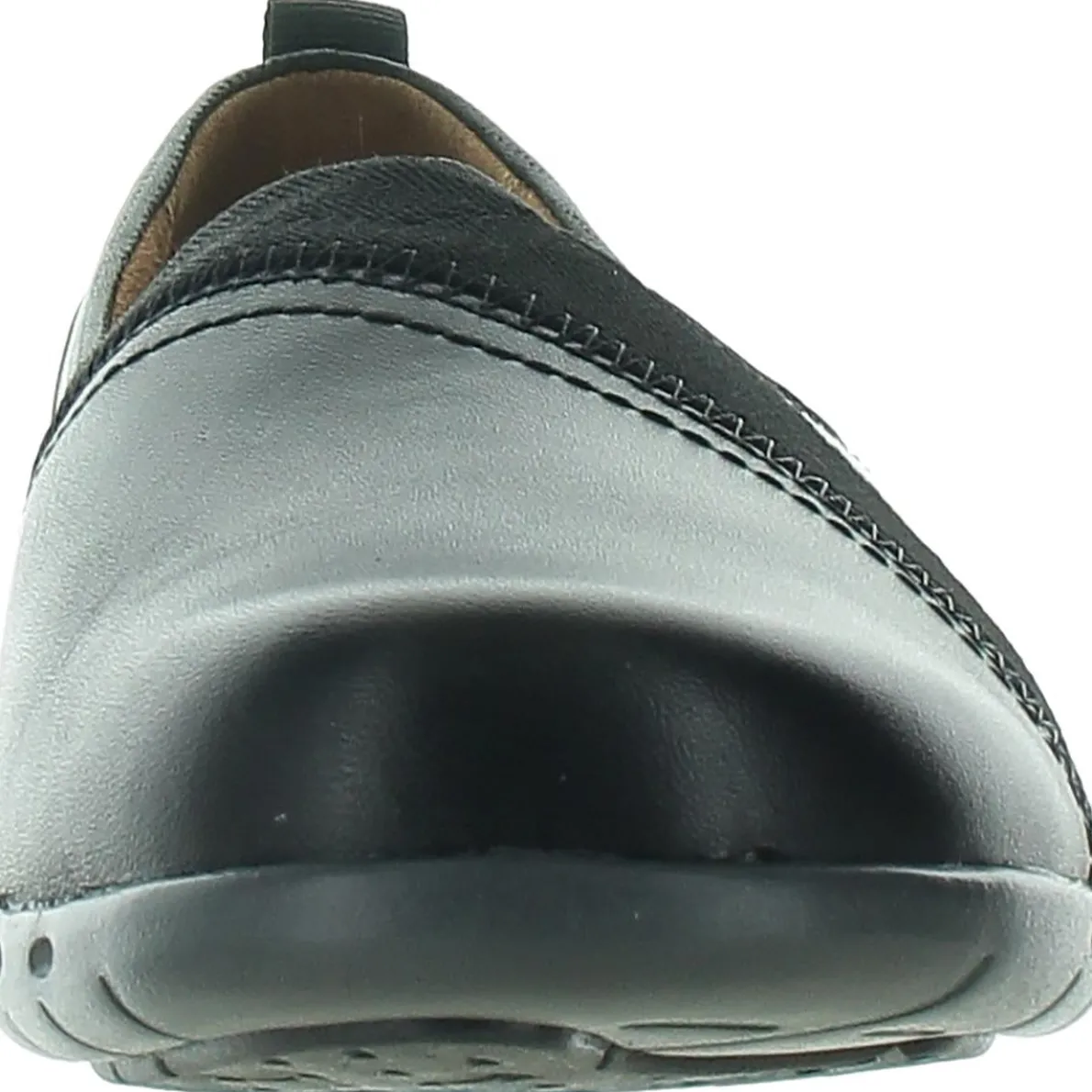 Solid Leather Flat Shoes