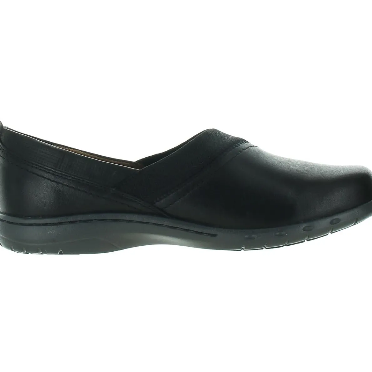 Solid Leather Flat Shoes