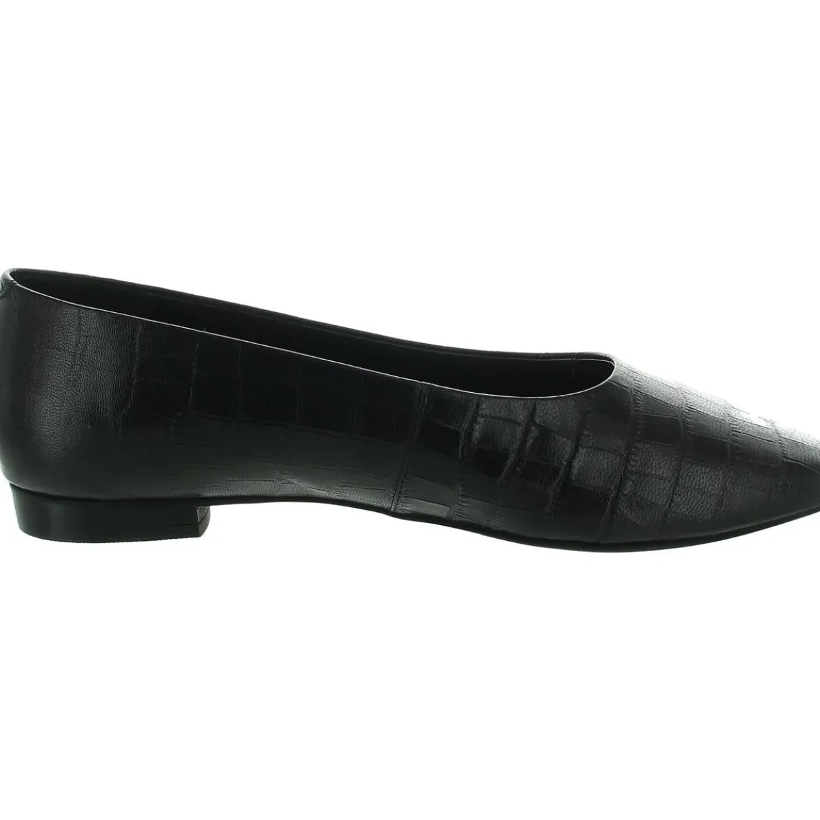 Solid Leather Flat Shoes