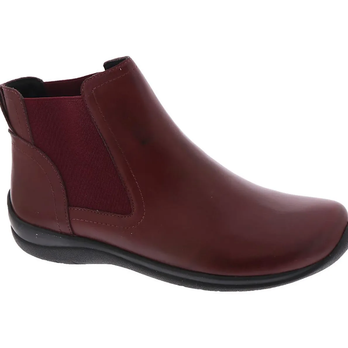 Space Leather Chelsea Booties