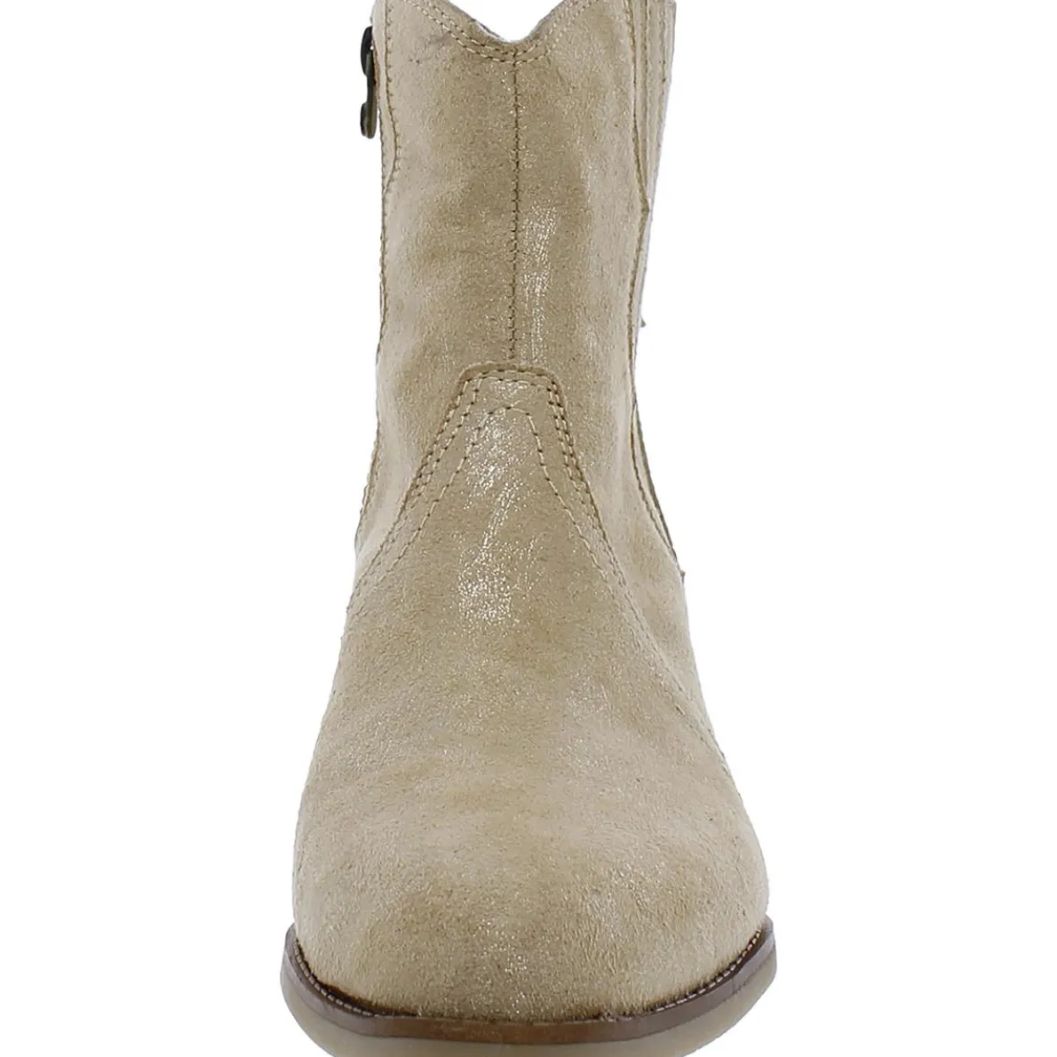 SPANGLE Pointed Toe Western Booties