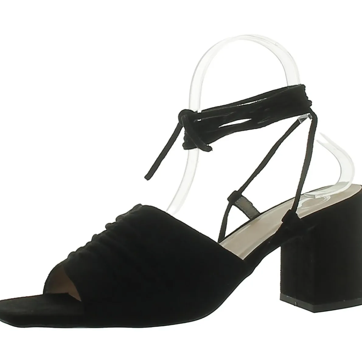 Square toe Strappy Block Heel