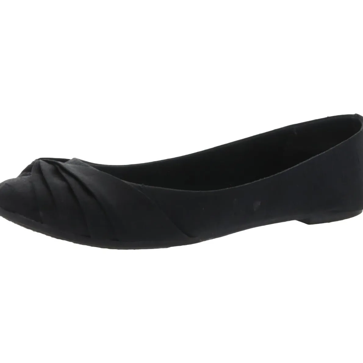 Myrna Thai Silk Slip On Round Toe Ballet Flat