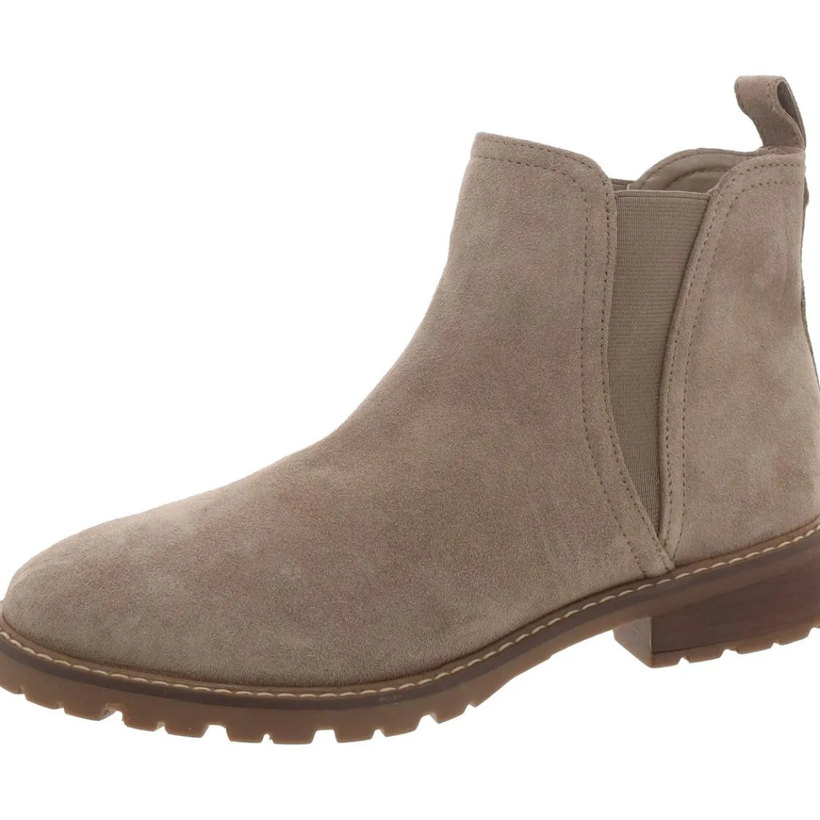Suede Ankle Chelsea Boots