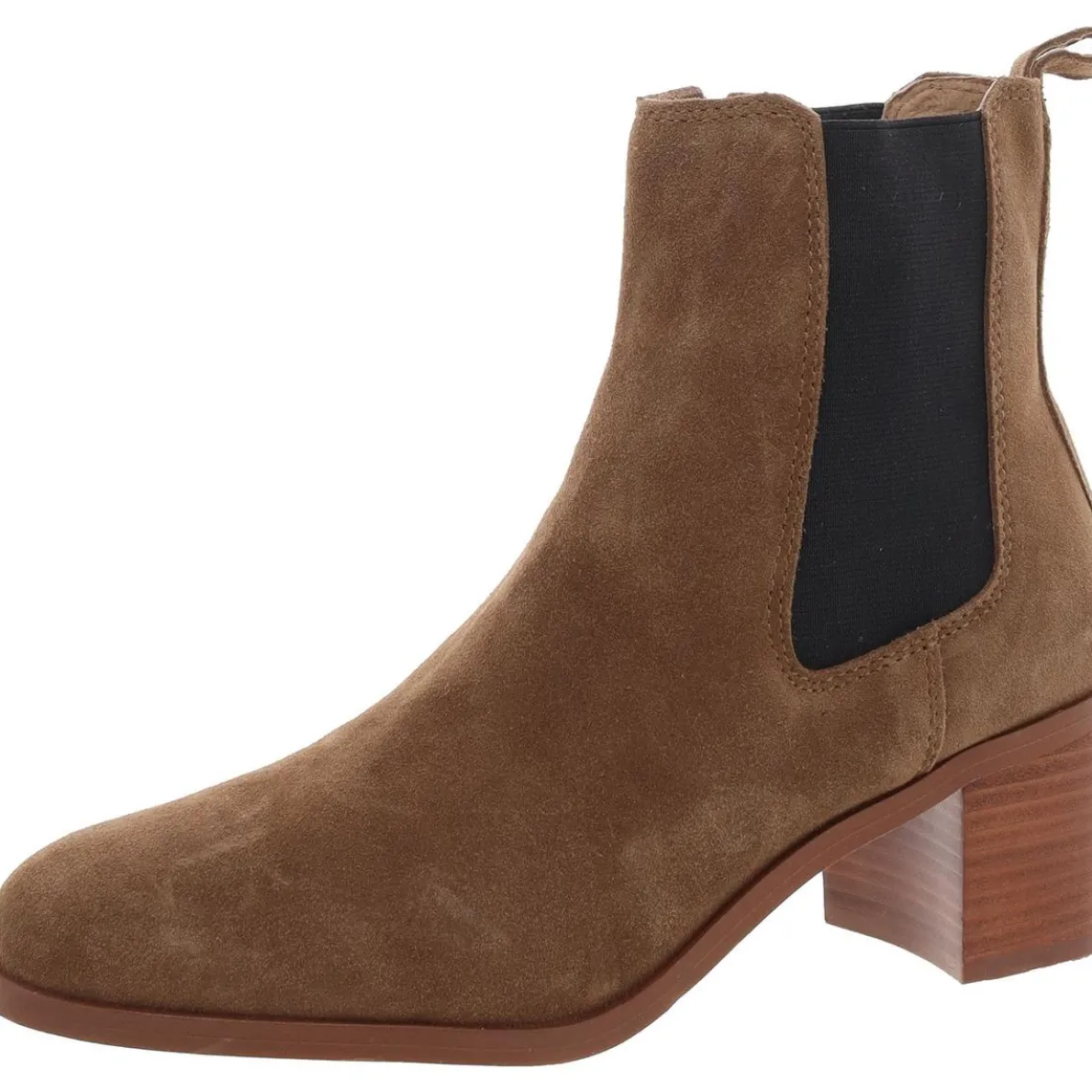 Suede Pull on Chelsea Boots