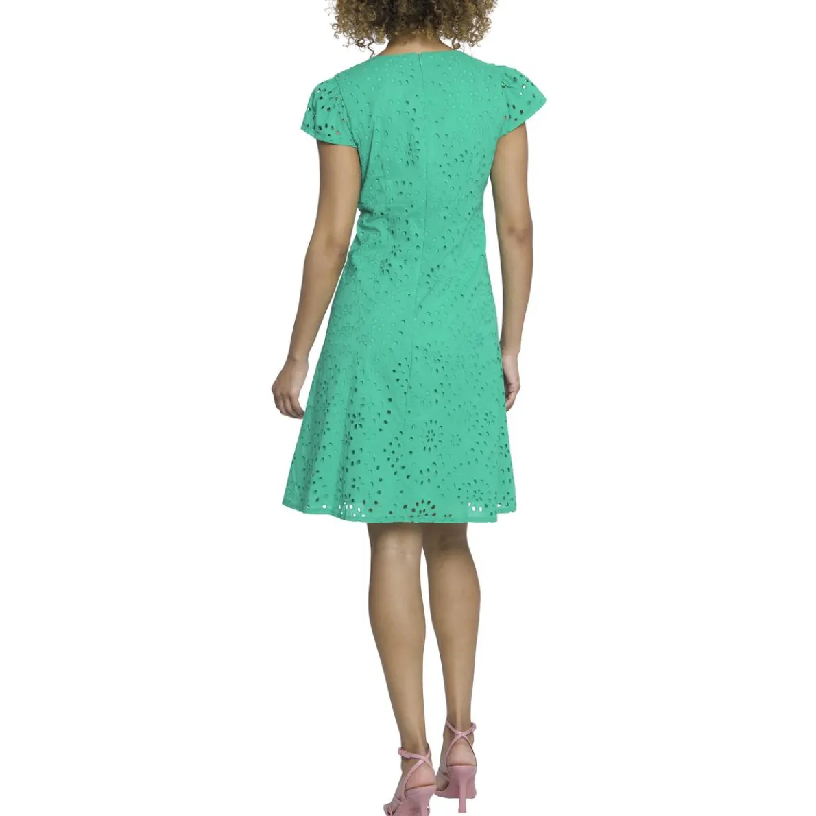 Surplice Eyelet Sundress