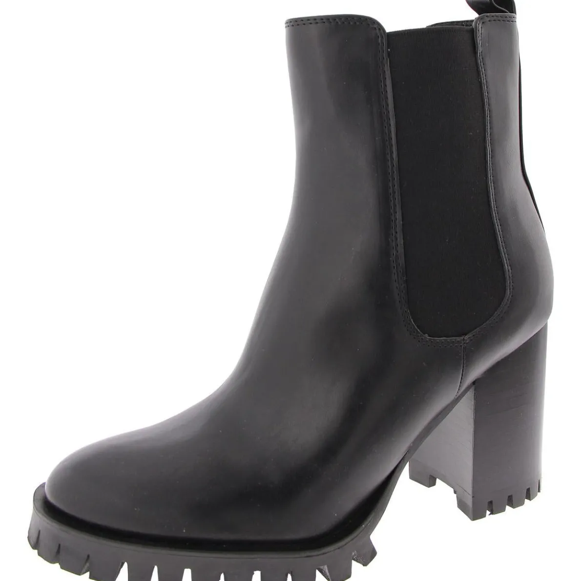 Kort 3 Faux Leather Zip Up Ankle Boots