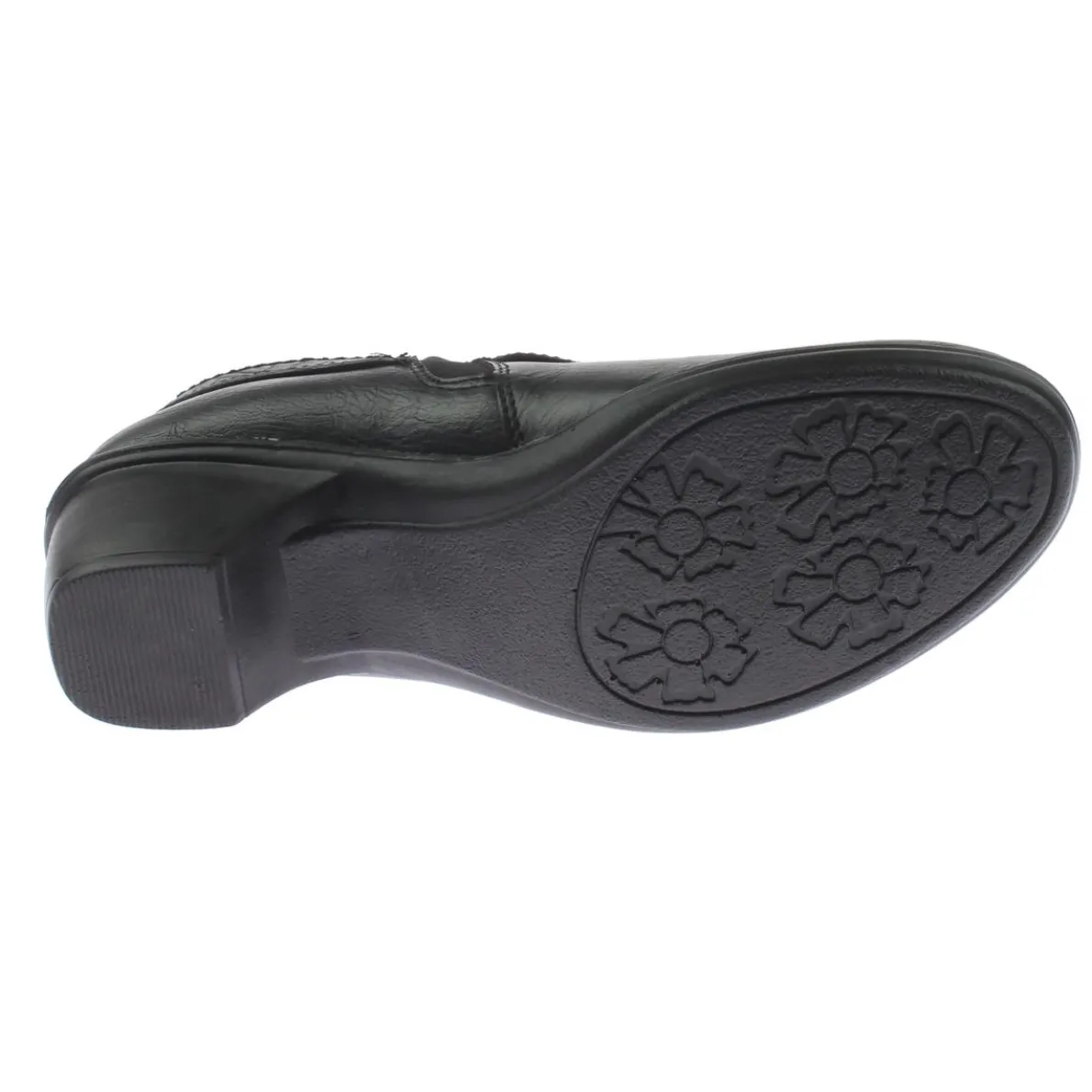 Darcy Faux Leather Embossed Shooties