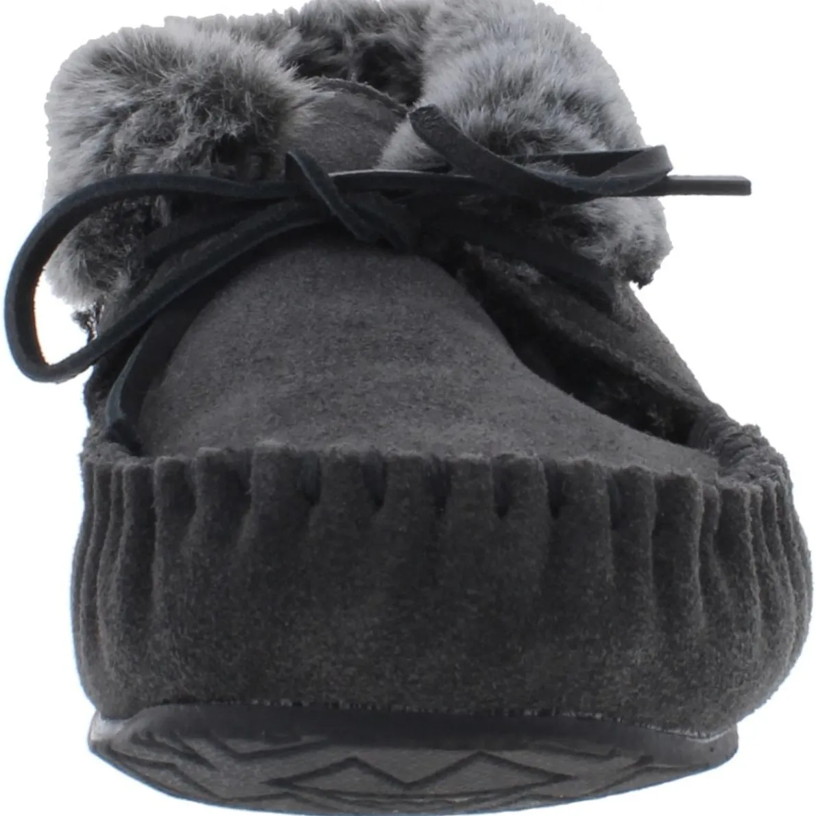Cabin Suede Faux Fur Booties