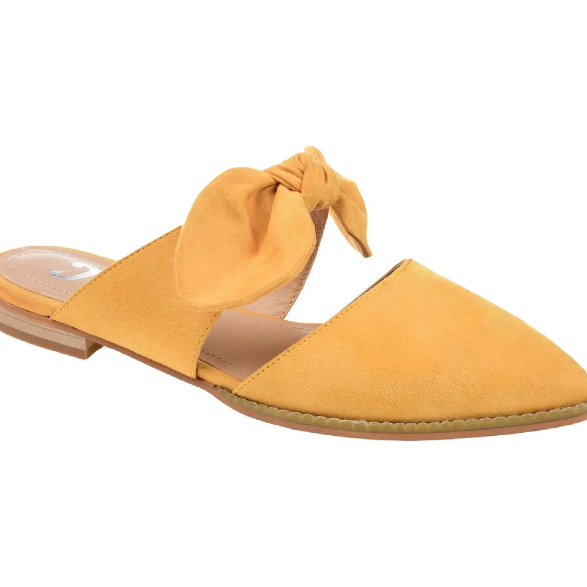Telulah Faux Suede Slip On Slide Sandals
