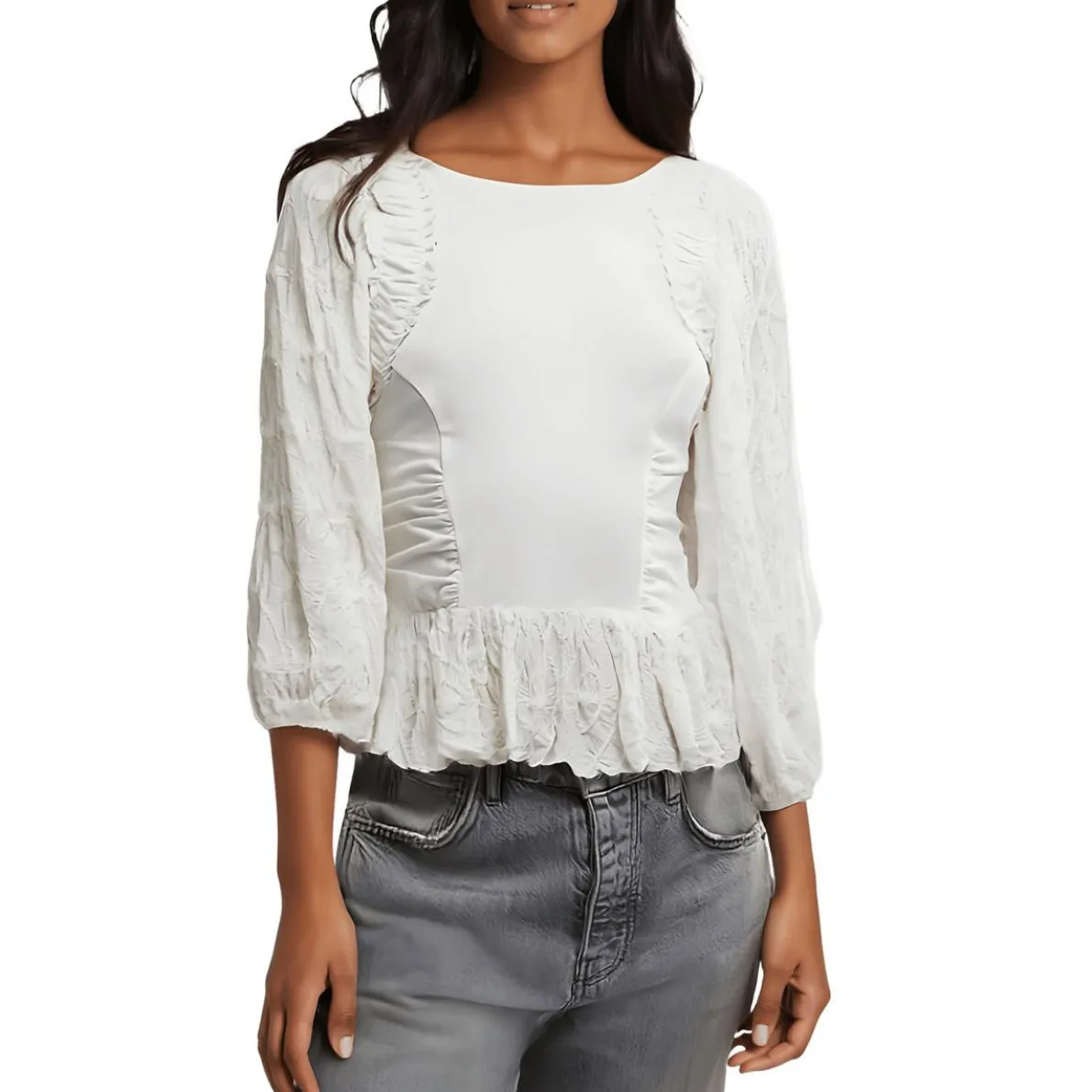 Textured Pullover Top