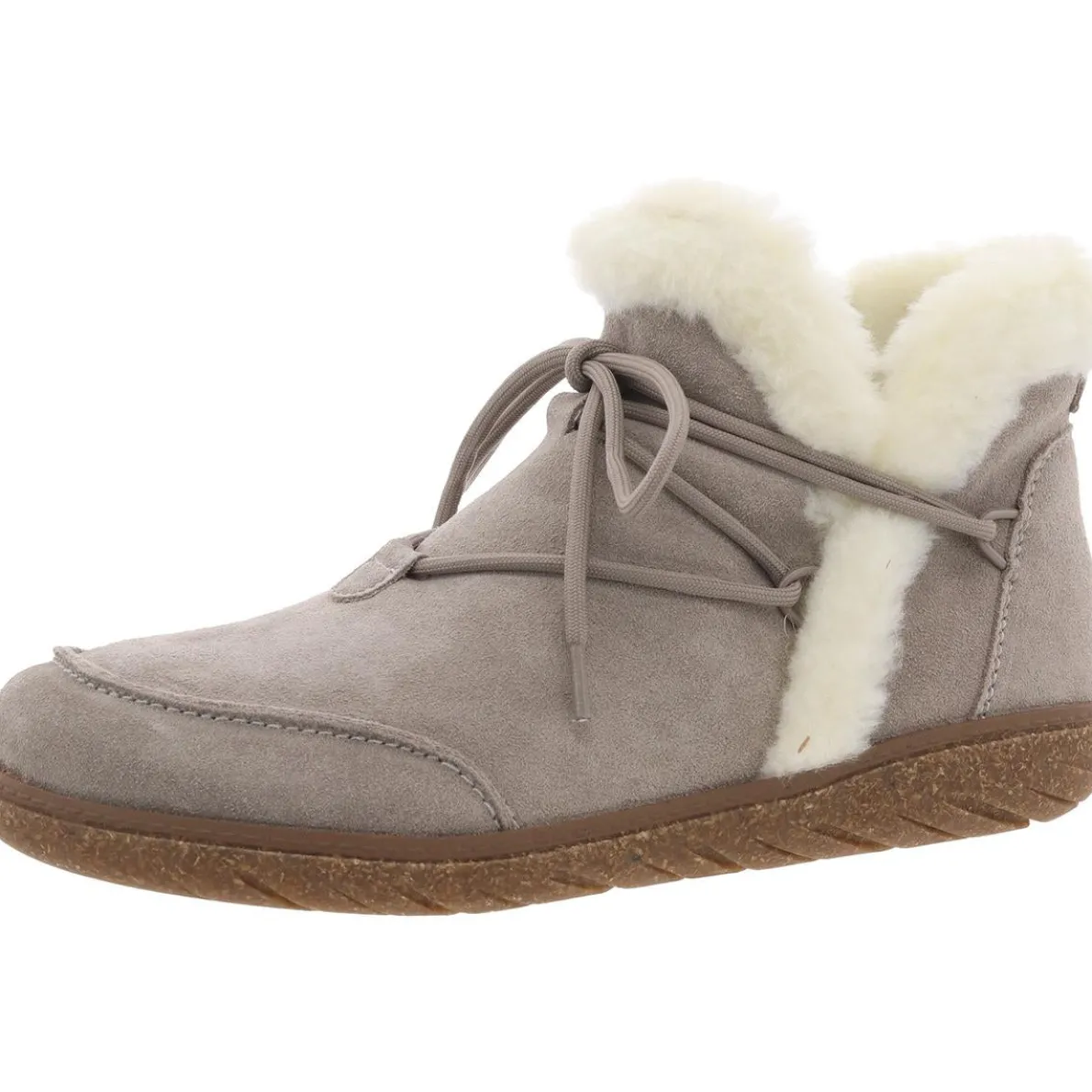 Fleet Faux Fur Lined Faux Fur Ankle Boots