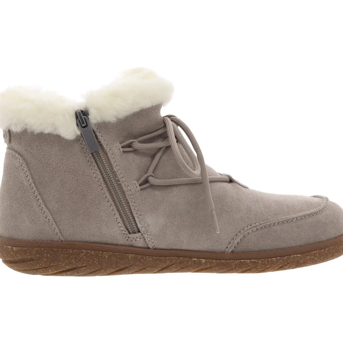 Fleet Faux Fur Lined Faux Fur Ankle Boots