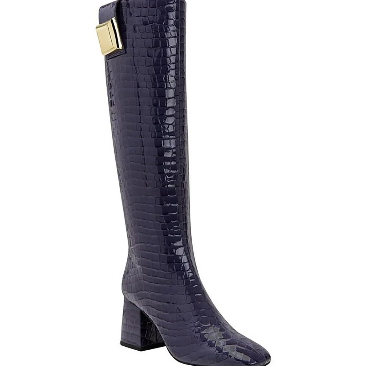 The Geminni Boot Block Heel Knee-High Boots