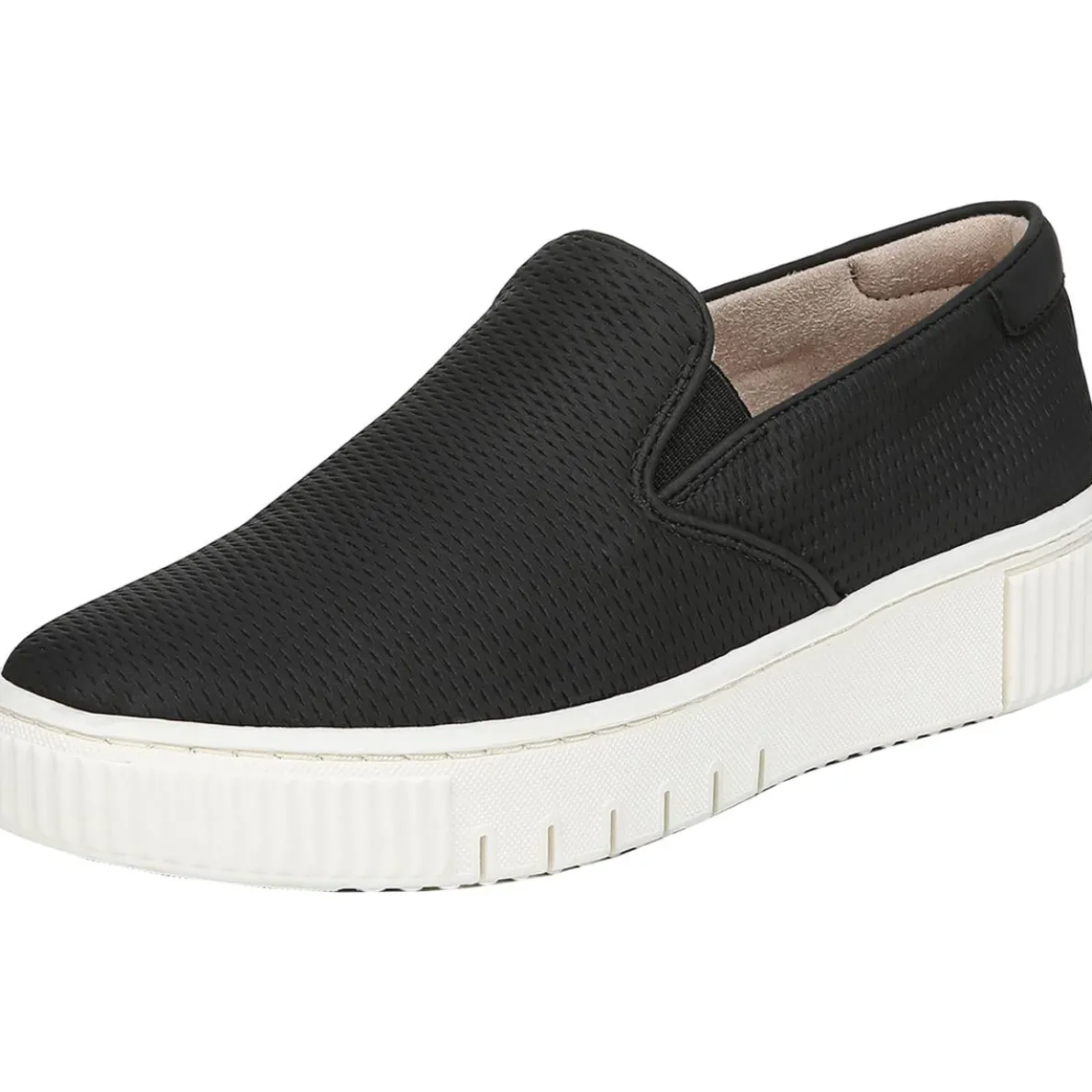 Tia Faux Leather Comfort Slip-On Sneakers