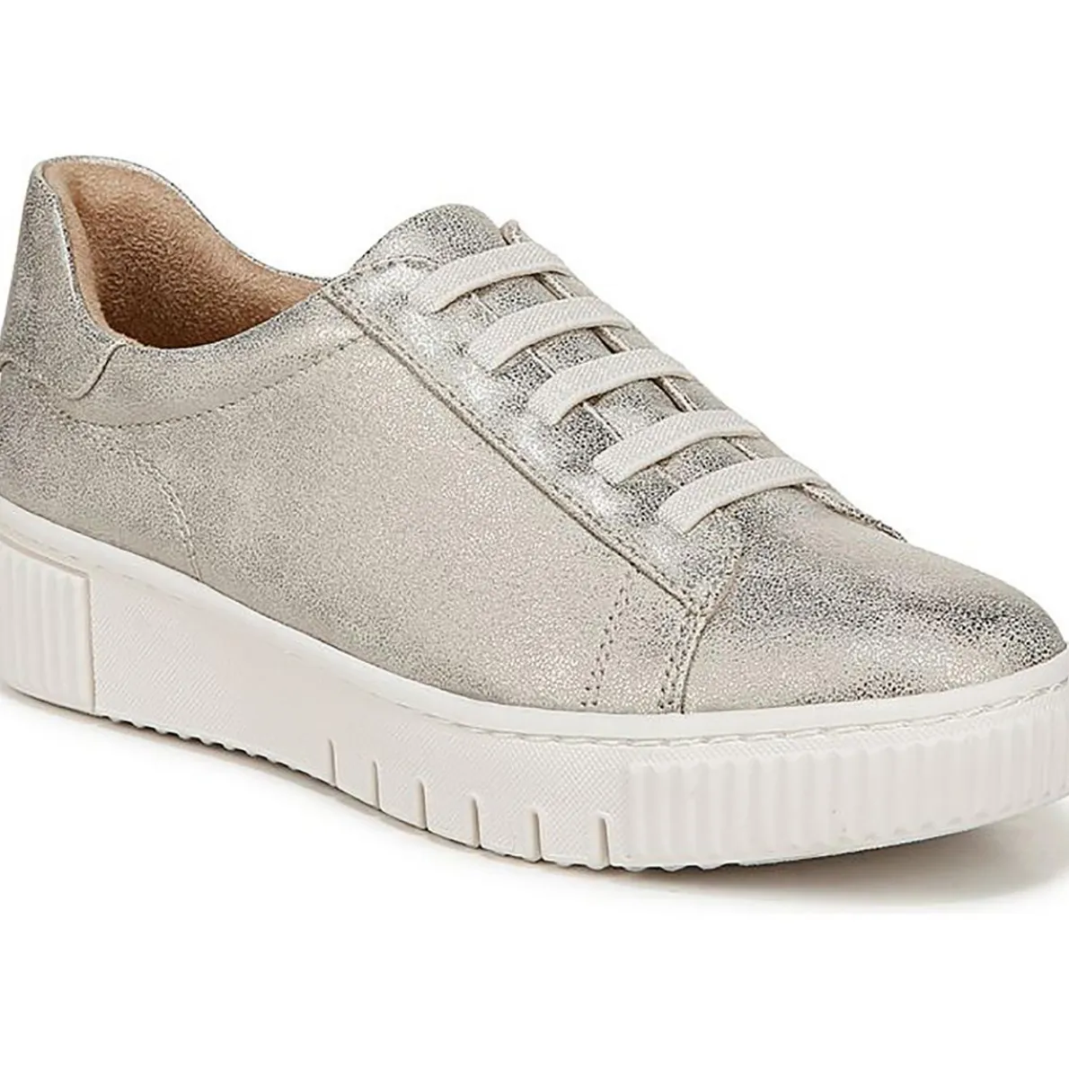 Tia Stepin Faux Leather Athletic and Training Shoes