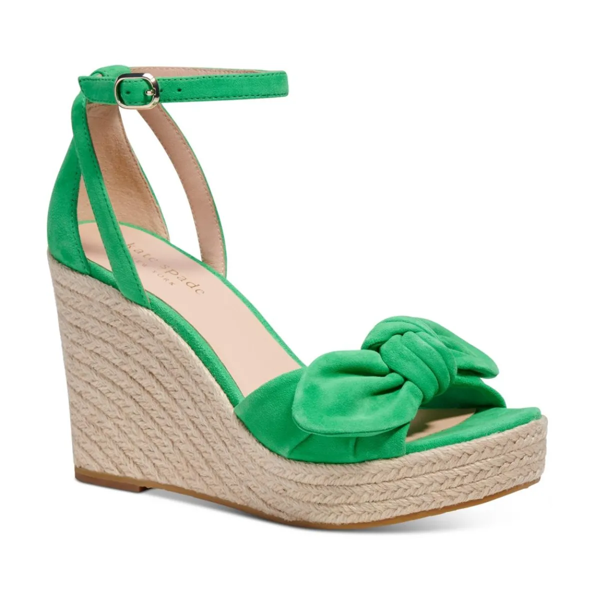 Tianna Leather Open Toe Wedge Sandals