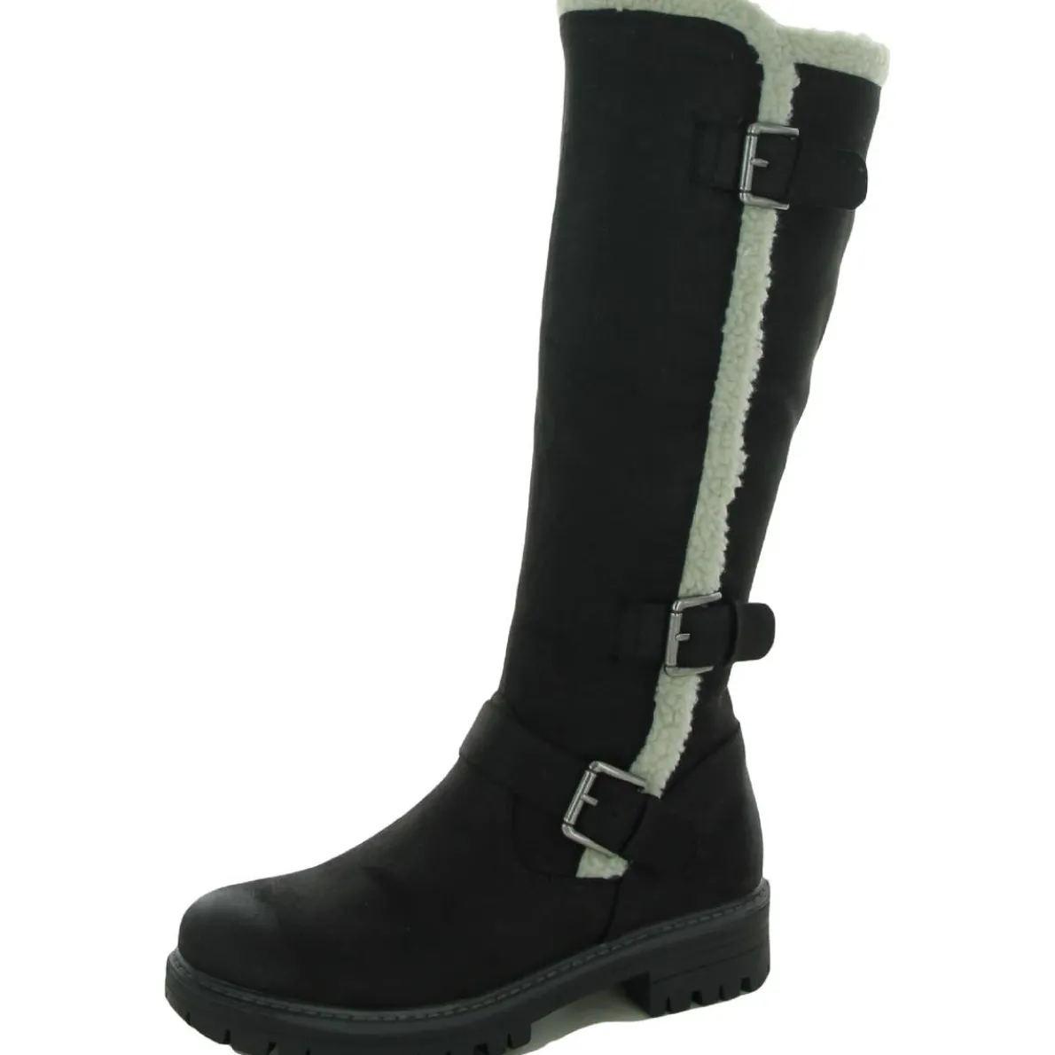 Merritt Faux Fur Knee-High Boots