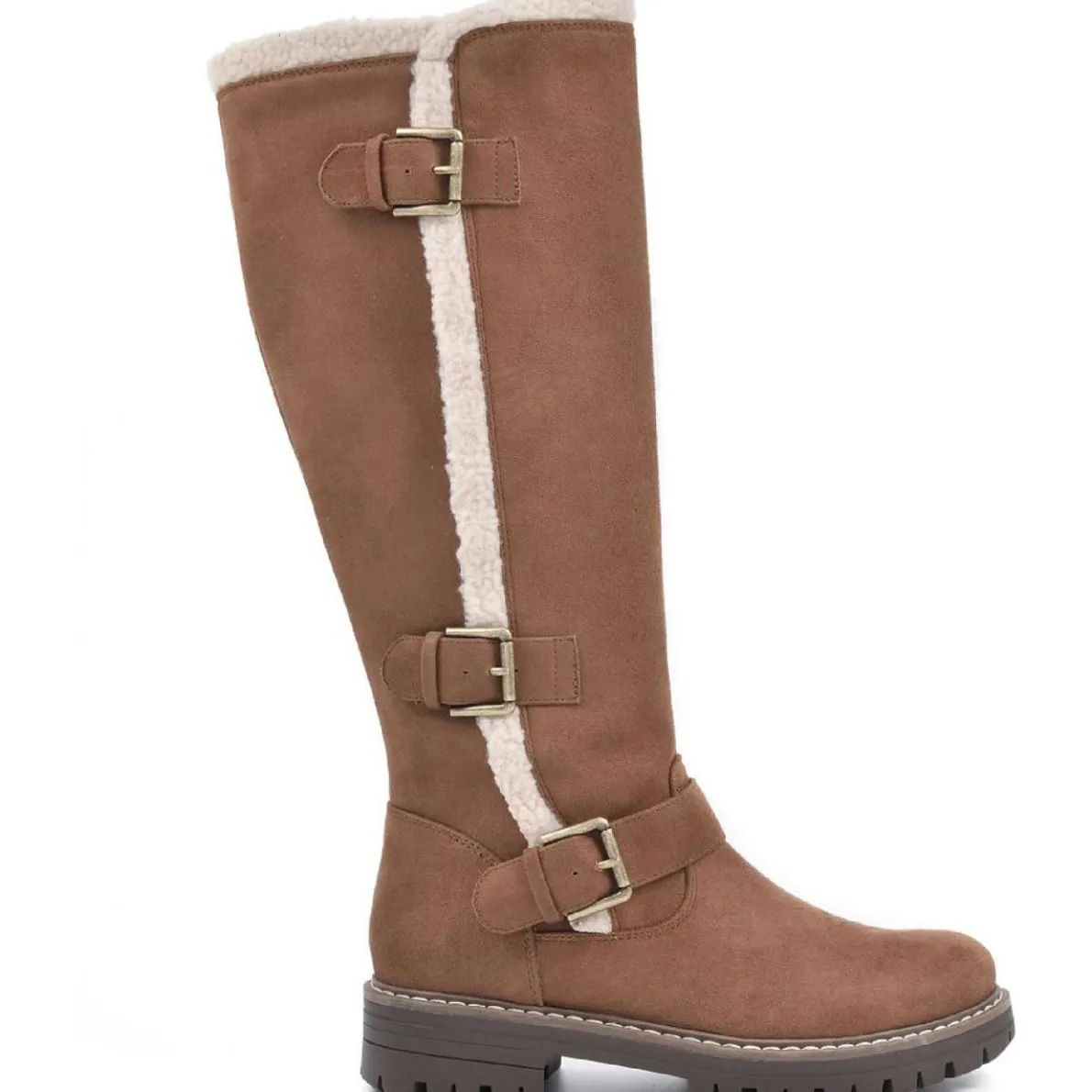 Merritt Faux Fur Knee-High Boots